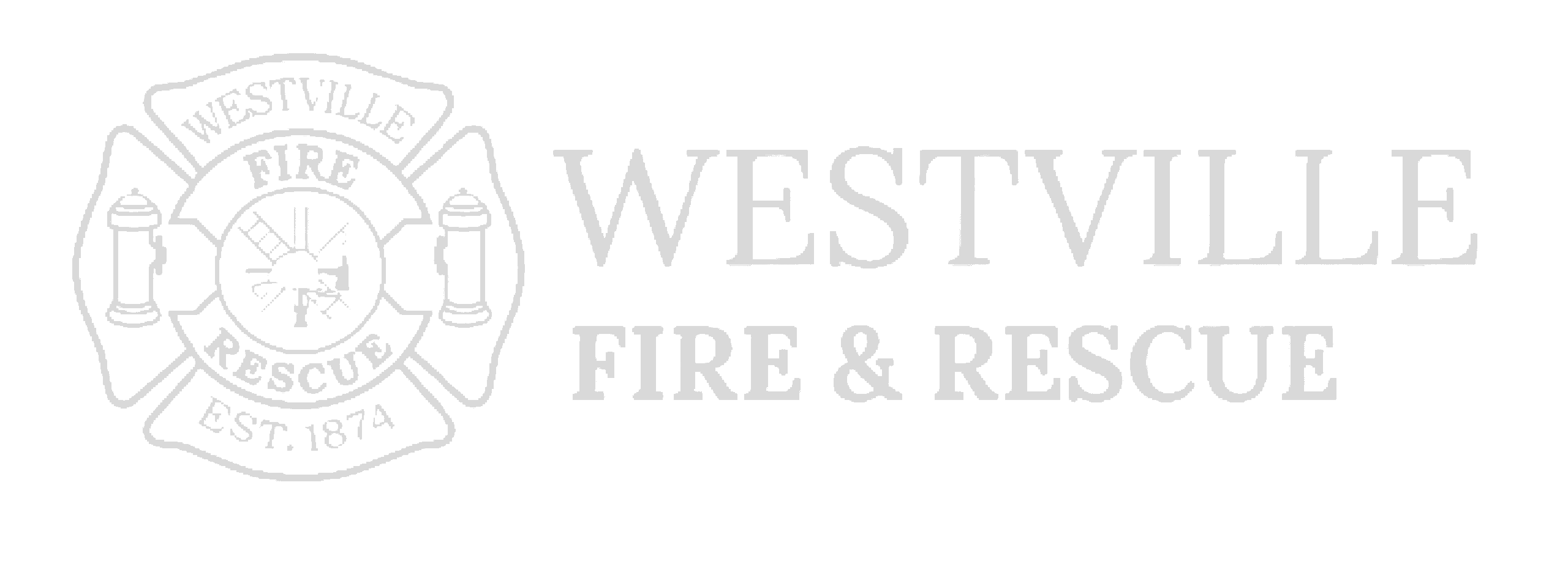 Westville Fire Department logo, epoxy flooring client of Top Coat Epoxy