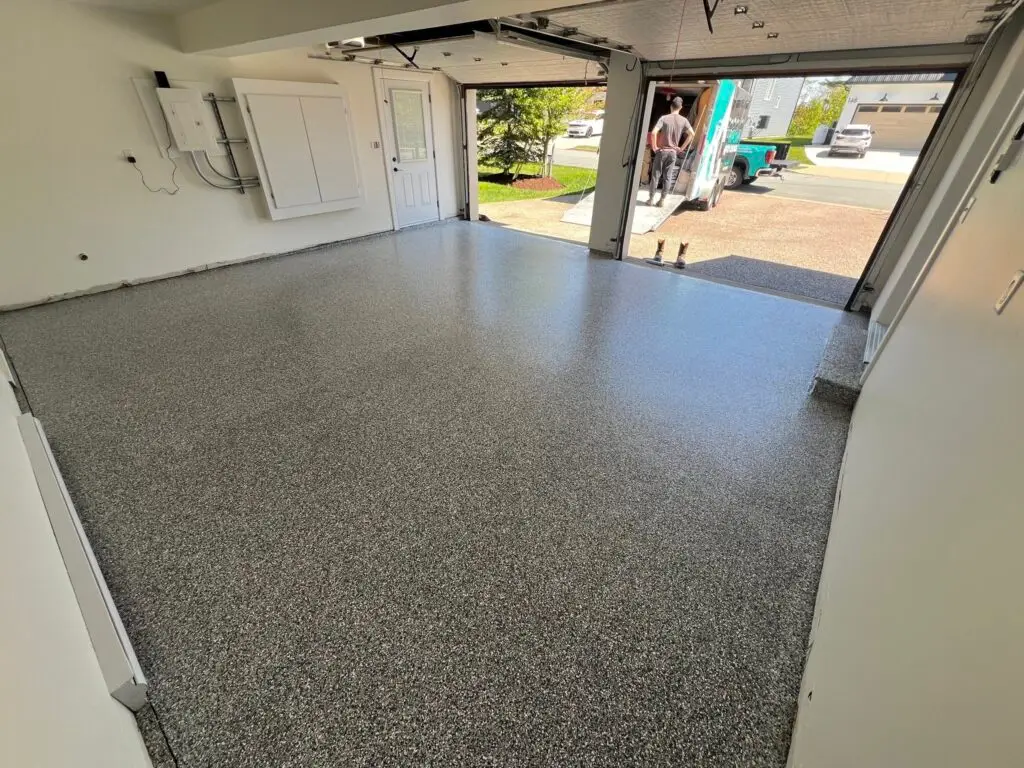 epoxy flooring new brunswick garage