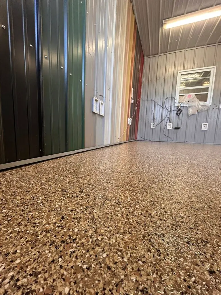 flake epoxy floor Nova Scotia office