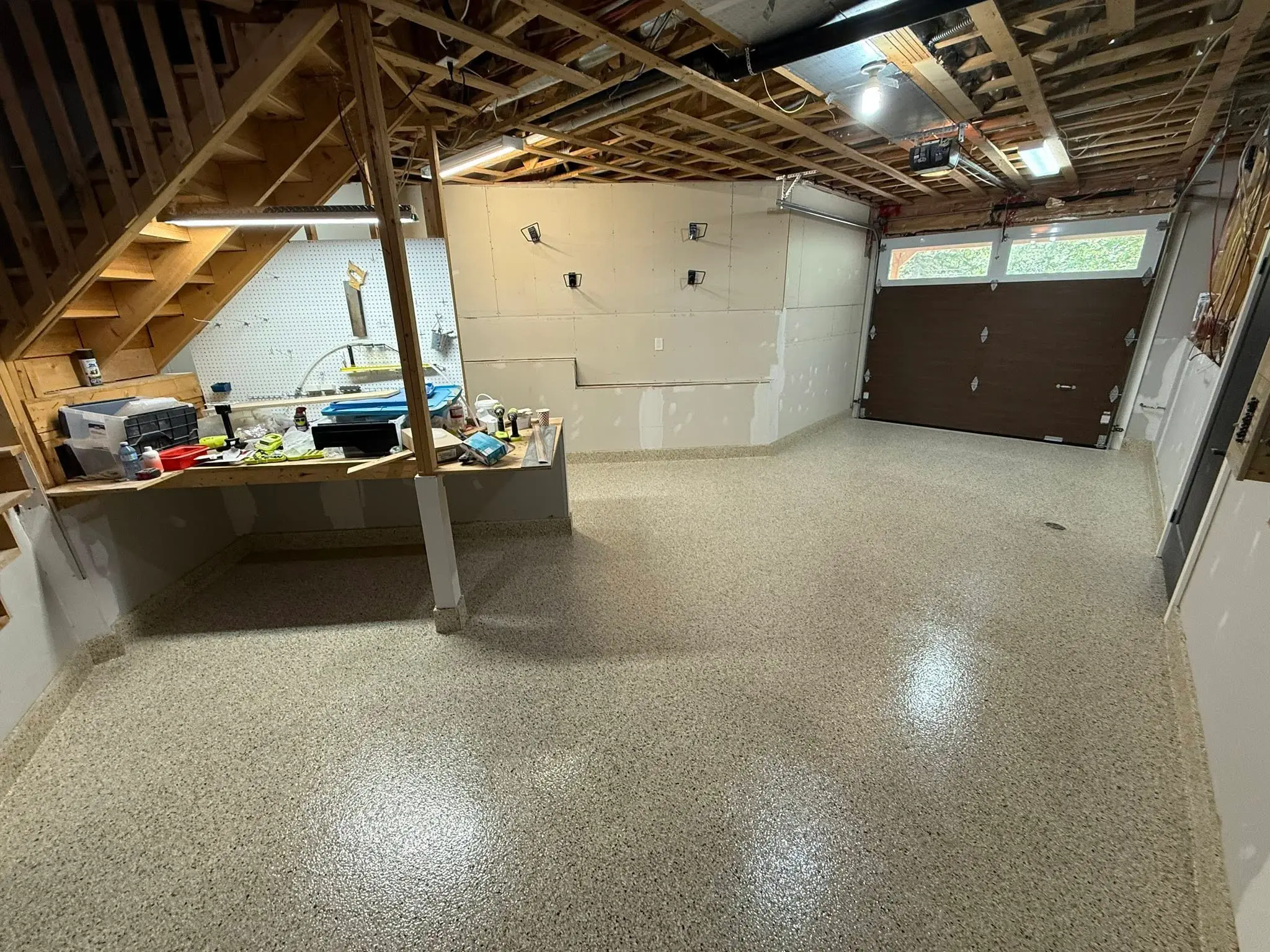 Basement Epoxy Flooring