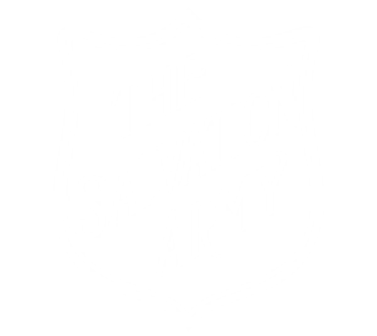 Salvation Army logo, epoxy flooring client of Top Coat Epoxy